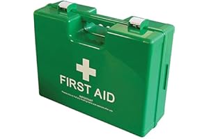 Safety First Aid Group Estuche mediano de lujo, caja vacía de primeros auxilios con separadores y sellos antipolvo