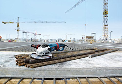 Bosch Professional GWS 24-230 LVI Winkelschleifer 230 mm, 2400 Watt mit KickBack-Stop, Anlaufstrombegrenzung, Handgriff mit Vibrationsdämpfung in Karton - 2