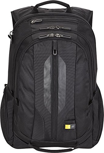 Case Logic RBP217 Notebook Backpack 43 9 cm  17 3 Zoll  mit iPad Tablet-Fach Schwarz