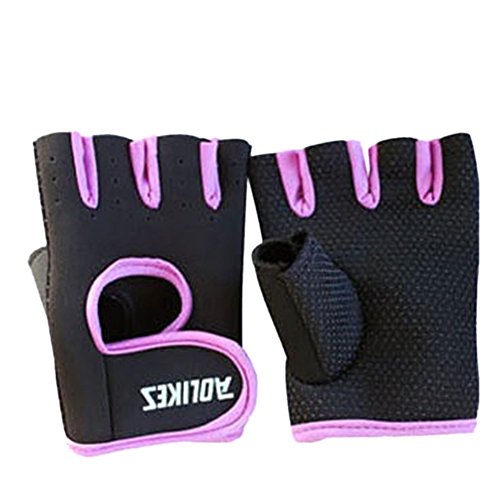 Amazmall Sports Handschuhe Halbfinger Rutschfeste Fitness Gewichtheben Handschuhe Radhandschuhe - 2