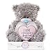Produktbild Me to You Teddybär mit Flickendesign, Aufschrift: „I Love You Forever and Always“