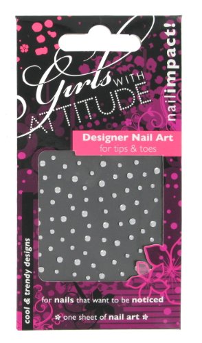 Girls with Attitude Designer Nail Art Crystals (Pack of 2)
