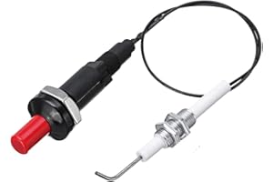 Domeilleur Kit d'allumage universel 30 cm piézo pour radiateur à gaz de barbecue