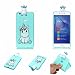 Produktbild Hülle für Huawei P8 Lite 2017 Cover LJSM Grünes Einhorn Super Mini süße Puppe Stil Silikon Elegantes und langlebiges süßes Geschenk Mode Handyhülle Schale Tasche Schutzhülle (5.2")