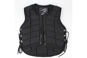 Luminexia Chaleco Ecuestre Ajustable Unisex Adultos,Chaleco para Montar a Caballo Equitación Niño,Chaleco Protector Equitacion,De Entrenamiento De Seguridad,para Jóvenes Niños Niñas Hombres Mujeres