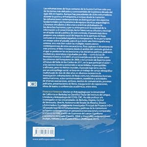 El pasado bajo tierra: Exhumaciones contemporáneas de la Guerra Civil