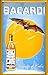 Produktbild Blechschild Nostalgieschild Bacardi Fledermaus gelb Santiago de Cuba Sonne Schild