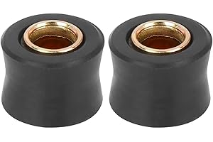 F FIERCE CYCLE 2 Stück Motorrad Hinter Stoßdämpfer Kissen Gummiring Buchse Ersatz 10mm