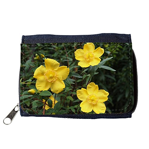 Preisvergleich Produktbild Portemonnaie Geldbörse Brieftasche / / M00290742 Hypericum Johanniskraut Gelb / / Purse Wallet
