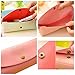 Teenxful PU Leather Cosmetic Makeup Brush Holder Bag Pen Pencil Case Coin Purse, White