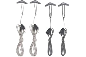 Sea to Summit Ground Control Guy Cords 4-pak, szary, jeden rozmiar