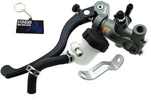 STONEDER Left Adelin Brake Clutch Master Cylinder Hydraulic 16x18mm Piston For Motorcycle