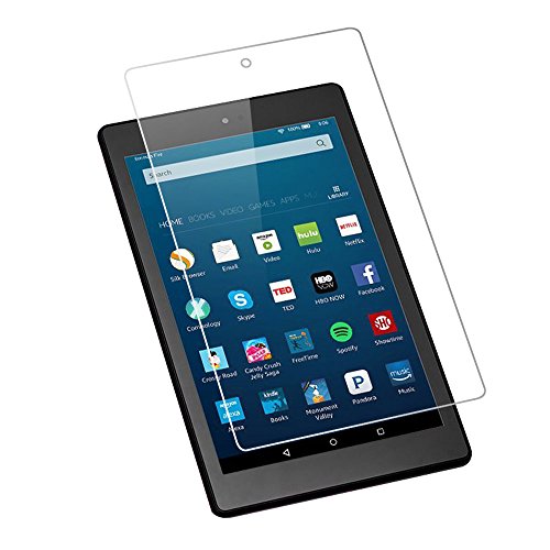 Das Neue Fire HD 8 2016 Schutzfolie, Wrcibo Glas Display Schutz Schutzglas Echte Glas Displayschutzfolie für Das Neue Fire HD 8 2016 (Panzerglas, 0,33mm, Unsichtbar, Kratzfest) - 5
