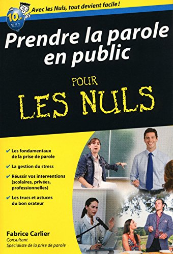 couverture de : Prendre la parole en public pour les nuls