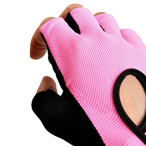 KORTELA® Fitnesshandschuh Fingerlose Trainings Bodybuilding Handschuhe für Frauen - 2