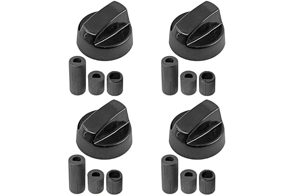 Universella växelknappar för alla typer av ugn, spis och hällar (4-pack), Recamania.