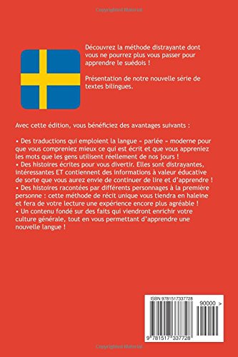 Book's Cover of Apprendre le suédois - Édition bilingue (Français - Suédois) L'histoire de Cléopâtre