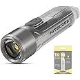 Nitecore Tiki Mini Torch – Rechargeable 300 Lumen – LED with Ultraviolet Light – Flashlight – Waterproof Keyring IP66 ([Transparent])