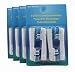 Sorliva 16PCS SB417A Dual Clean Replacement Brush Heads Compatible with Oral-B Electric Toothbrush