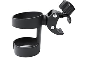 FROTOX Adjustable Large Bike Water Bottle Holder Drink Holder for Wheelchair Walker Trolley Motorcycle