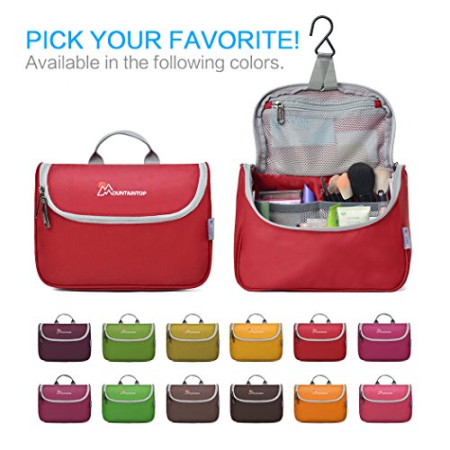 Mountaintop Kulturbeutel Kulturtasche zum Aufhängen zum Reise Urlaub, 23.5 x 18 x 6 cm - 8