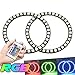 Produktbild Kokoni 4 80 mm LED Angel Eyes Ring Mehrfarbig RGB 16 Farbwechsel blinkende 5050 COB Angel Eye Halo Ring Light Kit Plus Fernbedienung E30 non-projector E38 E36 E39 3 5 7 Serie