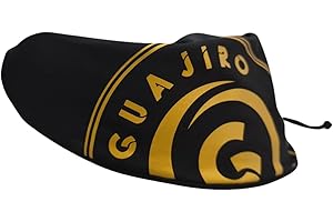 Guajiro - Funda Protectora para Visera de Casco - Almacenamiento Seguro y Elegante para su Transporte o Almacenaje (Negro)