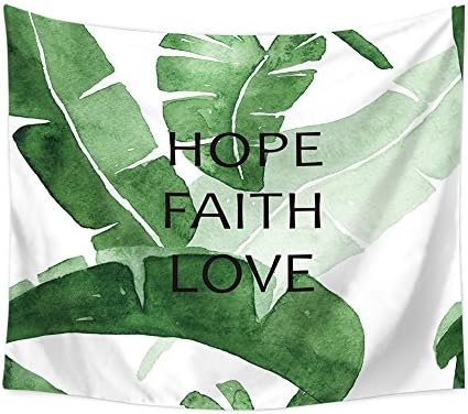 Palm Tree Leaves Bohemian Tapestry, Mandala Wall Hanging Tapestry Wall Art Decor, Beach Throw, Table Runner/Cloth