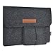 Produktbild Dystaval 15.4 Zoll Sleeve Hülle Ultrabook Laptop Tasche für Apple 15 "MacBook Air / 15" MacBook Pro und Chromebook Dunkelgrau
