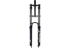LYMFCFC MTB Bike Air Fork Front Fork DH Double Shoulder Fork 26 27.5 29 Inch 9X100MM Quick Release