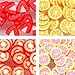 NAILFUN 240 Fruity Fimo Slices in a Storage Box