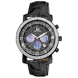 Joshua & Sons Herren Analog Quarz Uhr mit Leder Armband JS-28-02