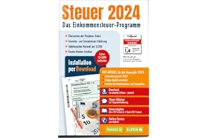 GENERISCH Aldi Steuer 2024 für die Steuererklärung 2024 am PC. ELSTER Steuerprogramm Download Code Neu!