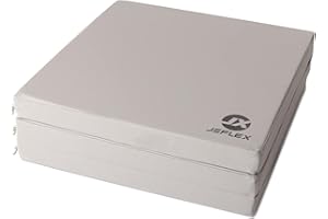 ‎JEFLEX Jeflex - klappbare Weichbodenmatte & Turnmatte 180 x 60 x 6 cm MADE IN GERMANY/Gymnastikmatte tragbar/platzsparende Fitnessmatte & Yogamatte/Spielmatte für Kinderzimmer