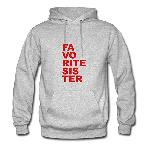 Favoritesister Grey Women Different Hoody Shirt Customized X-small