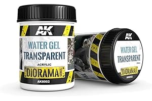 AK INTERACTIVE : Gel Trasparente Effetto Acqua - 250ml (Acrilico)