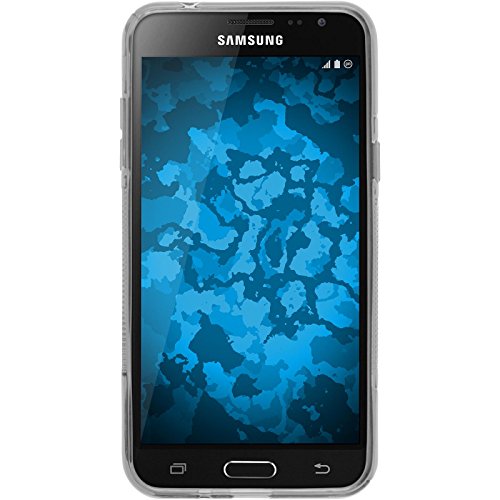 PhoneNatic Custodia Samsung Galaxy J3 Cover trasparente S-Style Galaxy J3 in silicone + pellicola protettiva