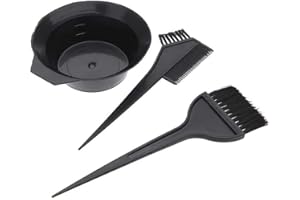 LaRoc ® 3pcs Hair Dye Colouring Bleach Bowl Comb Brushes Tint Kit Set Hairdressing Salon