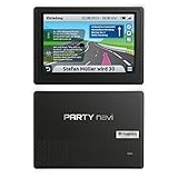 Inkl. Druck Ihrer Texte Einladungskarten zum Geburtstag (10 Stück) als Navi GPS Navigation Navigationsgerät Karte