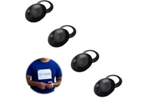 NJCXOLA Startnummernhalter, 4 paar Startnummernband Startnummer Magnete, Startnummernbefestigung Magnetische Startnummernbefestigung zum Einsatz Feste Match Nummer