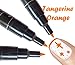 Nail art Pen - Tangerine Orange - Shake, Pump & Use DIY Nail Art, Nail Design Pen