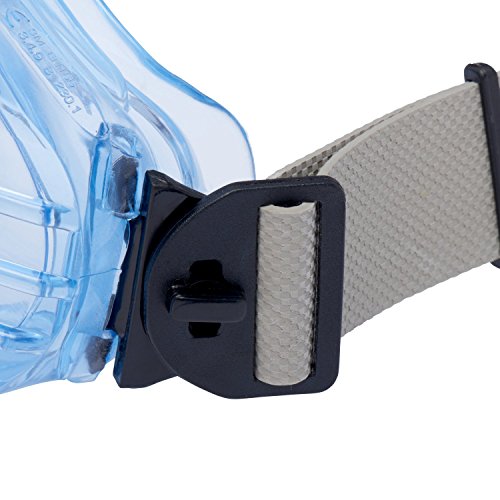 3M Fahrenheit Schutzbrille FheitSA, AS/AF/UV, A, klar Unbelüftet, Neoprene-Kopfband, inkl. Mikrofaserbeutel - 5