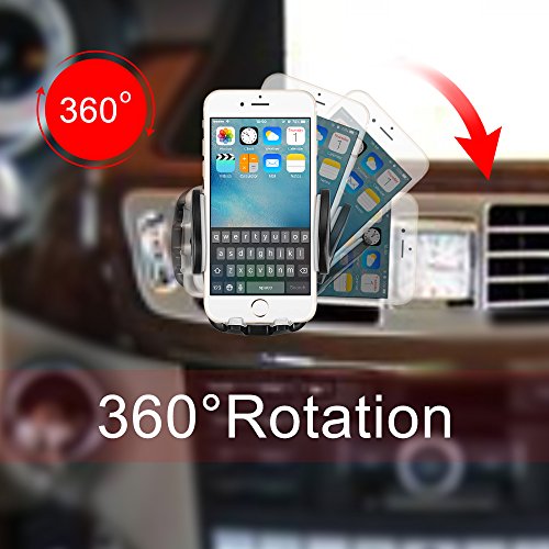 KFZ Handyhalterung Auto, SUERW Universale Handy Halterung Auto LÃ¼ftung KFZ Halter fÃ¼r iPhone, Samsung , Android, Handy Autohalterung Smartphone oder GPS GerÃ¤t (Grau)