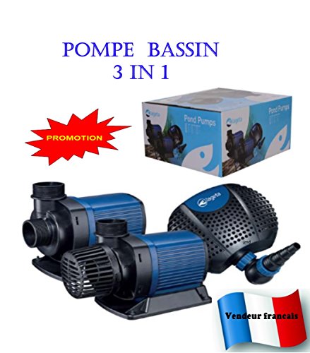 AquaForte Lageta Teichpumpe 10000, schwarz, 35 x 35 x 16 cm, RD784