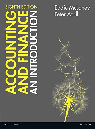 Accounting and Finance: An Introduction 8th edition