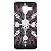 Produktbild Samsung Galaxy A3 2016 Hülle, Hozor 3D Muster Matte Handyhülle Ultra Slim Weich Silikon Backcover Kratzfest Bumper Case Schutzhülle Telefon-Kasten - Schädel