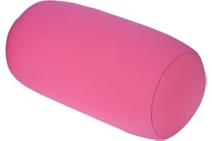 Cervical Brace Mini Roll med Rund Nacke, Mjuk Mikropärlskudde för Rygg- och Nackstöd, 30x14 cm