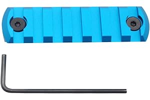 TRIROCK Bleu Section Rail Picatinny pour Keymod