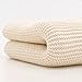 Cuddles Collection Cot Bed Cellular Blanket (Cream)
