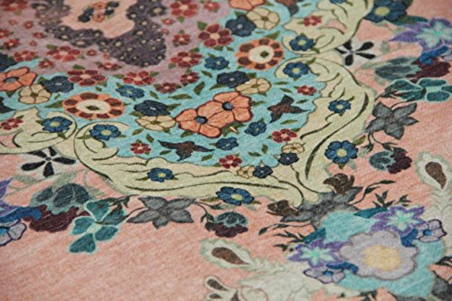 Pastell Vintage Teppich | im angesagten Shabby Chic Look | für Wohnzimmer, Schlafzimmer, Flur etc. | Pastell (275 x185 cm) - 3
